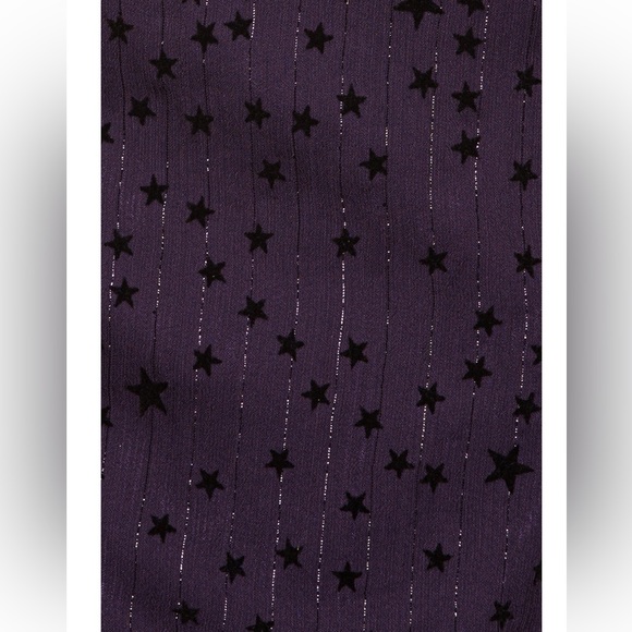 Majorelle Marcelo Top with Navy Stars Pattern - Picture 5 of 8